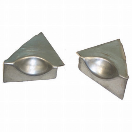 Reforço Triangular Chassis Escort (par)